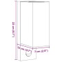 Außenwandleuchten mit Sensor, 2 Stück, Schwarz, aus Aluminium. von , Außenbeleuchtung - Ref: Foro24-4006309, Preis: 47,00 €, ...