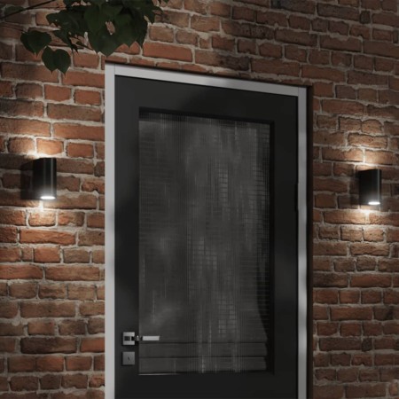Außenwandleuchte aus schwarzem Gussaluminium von , Außenbeleuchtung - Ref: Foro24-4006314, Preis: 17,64 €, Rabatt: %