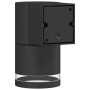 Lámparas de pared de exterior 2 uds aluminio fundido negro de , Iluminación de exterior - Ref: Foro24-4006321, Precio: 34,88 €