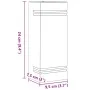 Außenlampen, 2 Stück, Edelstahl, silberfarben. von , Außenbeleuchtung - Ref: Foro24-4006323, Preis: 33,37 €, Rabatt: %