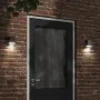 Aplique de exterior de acero inoxidable negro de , Iluminación de exterior - Ref: Foro24-4006328, Precio: 18,85 €, Descuento: %
