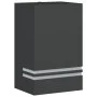 Aplique de exterior de acero inoxidable negro de , Iluminación de exterior - Ref: Foro24-4006328, Precio: 18,85 €, Descuento: %