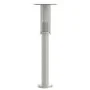 Outdoor floor lamp, silver stainless steel, 60 cm by , Outdoor lighting - Ref: Foro24-4006349, Price: 35,37 €, Discount: %