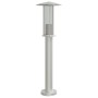 Bodenlampe für den Außenbereich aus silbernem Edelstahl, 60 cm von , Außenbeleuchtung - Ref: Foro24-4006349, Preis: 35,92 €, ...