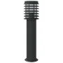 Lámpara de suelo de exterior acero inoxidable negro 60 cm de , Iluminación de exterior - Ref: Foro24-4006361, Precio: 47,34 €...