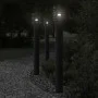 Outdoor floor lamp stainless steel black 110 cm by , Outdoor lighting - Ref: Foro24-4006363, Price: 57,61 €, Discount: %