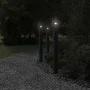 Außen-Stehlampe aus schwarzem Edelstahl, 110 cm. von , Außenbeleuchtung - Ref: Foro24-4006363, Preis: 57,61 €, Rabatt: %