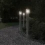 Outdoor floor lamp with stainless steel plug 110cm by , Outdoor lighting - Ref: Foro24-4006375, Price: 55,44 €, Discount: %