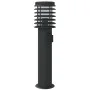 Outdoor floor lamp with black steel plug 60 cm by , Outdoor lighting - Ref: Foro24-4006377, Price: 52,90 €, Discount: %