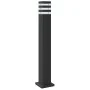 Lámparas de suelo de exterior 3 unidades aluminio negro 80 cm de , Iluminación de exterior - Ref: Foro24-4006396, Precio: 120...
