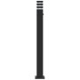 Außen-Stehlampen mit Sensor, 3 Stück, Schwarz, aus Aluminium, 110 cm. von , Außenbeleuchtung - Ref: Foro24-4006404, Preis: 15...