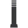 Lámparas suelo exterior con enchufe 3 uds aluminio negro 50 cm de , Iluminación de exterior - Ref: Foro24-4006406, Precio: 12...