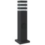 Außen-Stehlampen mit Stecker, 3 Stück, Schwarz, Aluminium, 50 cm. von , Außenbeleuchtung - Ref: Foro24-4006406, Preis: 125,42...
