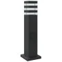 Lámparas suelo exterior con enchufe 3 uds aluminio negro 50 cm de , Iluminación de exterior - Ref: Foro24-4006406, Precio: 12...
