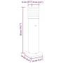 Lámparas suelo exterior con enchufe 3 uds aluminio negro 50 cm de , Iluminación de exterior - Ref: Foro24-4006406, Precio: 12...