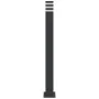 Außen-Stehlampen mit Stecker, 3 Stück, Schwarz, Aluminium, 110 cm. von , Außenbeleuchtung - Ref: Foro24-4006410, Preis: 154,8...