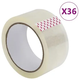 Transparent packing tape 36 units 48 mm x 66 m by , - Ref: Foro24-4012387, Price: 46,52 €, Discount: %