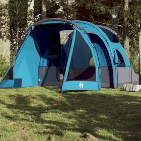 Tunnel tent for 4 people, waterproof, blue. by , tents - Ref: Foro24-94744, Price: 149,44 €, Discount: %