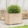 Solid pine wood planter 70x40x49.5 cm by , Pots and planters - Ref: Foro24-847368, Price: 87,06 €, Discount: %