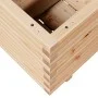 Solid pine wood planter 70x40x49.5 cm by , Pots and planters - Ref: Foro24-847368, Price: 87,06 €, Discount: %