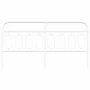 Cabecero de metal blanco 183 cm de , Cabeceros y pies de cama - Ref: Foro24-377202, Precio: 40,93 €, Descuento: %