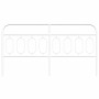 Weißes Metallkopfteil 183 cm von , Kopf- und Fußteile - Ref: Foro24-377202, Preis: 41,43 €, Rabatt: %