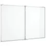 Faltbare magnetische Aluminiumtafel 120x100x1,7 cm von , Ausstellungstafeln - Ref: Foro24-4005357, Preis: 57,09 €, Rabatt: %