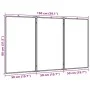Pizarra magnética plegable aluminio 150x80x1,7 cm de , Paneles de exposición - Ref: Foro24-4005360, Precio: 81,34 €, Descuent...