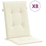 Reclining garden chairs and 8 solid teak wood cushions by , Garden chairs - Ref: Foro24-3196525, Price: 1,00 €, Discount: %