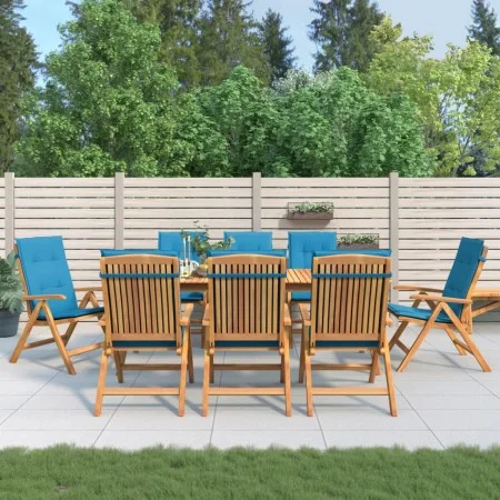 Sillas de jardín reclinables y cojines 8 uds madera maciza teca by , Garden chairs - Ref: Foro24-3196527, Price: 1,00 €, Disc...