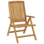 Sillas de jardín reclinables y cojines 8 uds madera maciza teca by , Garden chairs - Ref: Foro24-3196527, Price: 1,00 €, Disc...