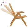 Sillas de jardín reclinables y cojines 8 uds madera maciza teca by , Garden chairs - Ref: Foro24-3196527, Price: 1,00 €, Disc...