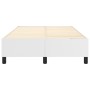 Kunstleder-Bettgestell in Weiß 120x200 cm von , Betten und Lattenroste - Ref: Foro24-3121036, Preis: 102,32 €, Rabatt: %
