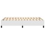 Kunstleder-Bettgestell in Weiß 120x200 cm von , Betten und Lattenroste - Ref: Foro24-3121036, Preis: 102,32 €, Rabatt: %