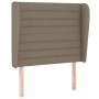 Box spring bed with gray taupe fabric mattress 90x190 cm by , Beds and slatted bases - Ref: Foro24-3128009, Price: 384,88 €, ...
