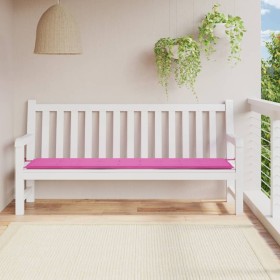 Cojín para banco de jardín tela rosa 200x50x3 cm de , Cojines para sillas y sofás - Ref: Foro24-361206, Precio: 34,51 €, Desc...