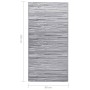 Alfombra de exterior PP gris 80x150 cm de vidaXL, Protectores para exterior - Ref: Foro24-310436, Precio: 26,22 €, Descuento: %