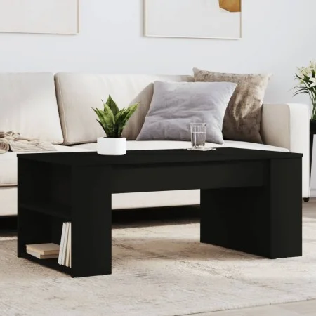 Schwarzer Couchtisch aus Spanplatte 102x55x42 cm von , Couchtisch - Ref: Foro24-831854, Preis: 60,67 €, Rabatt: %