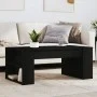 Schwarzer Couchtisch aus Spanplatte 102x55x42 cm von , Couchtisch - Ref: Foro24-831854, Preis: 60,67 €, Rabatt: %