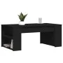 Schwarzer Couchtisch aus Spanplatte 102x55x42 cm von , Couchtisch - Ref: Foro24-831854, Preis: 60,67 €, Rabatt: %