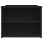 Black engineered wood coffee table 102x55x42 cm by , Coffee table - Ref: Foro24-831854, Price: 60,67 €, Discount: %