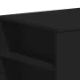 Black engineered wood coffee table 102x55x42 cm by , Coffee table - Ref: Foro24-831854, Price: 60,67 €, Discount: %