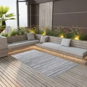 Outdoor gray PP rug 160x230 cm by vidaXL, Outdoor protectors - Ref: Foro24-310438, Price: 37,11 €, Discount: %