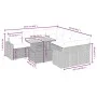 Garden sofa set 9 pieces with beige synthetic rattan cushions by , Garden sets - Ref: Foro24-3271241, Price: 595,96 €, Discou...
