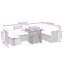 Garden sofa set 9 pieces with beige synthetic rattan cushions by , Garden sets - Ref: Foro24-3270974, Price: 632,56 €, Discou...