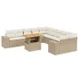 Garden sofa set 11 pieces with beige synthetic rattan cushions by , Garden sets - Ref: Foro24-3272829, Price: 783,18 €, Disco...