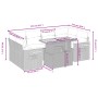 Garden set with 7 pieces of sofas and beige synthetic rattan cushions. by , Garden sets - Ref: Foro24-3273418, Price: 471,44 ...
