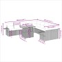 Garden sofa set 11 pieces with beige synthetic rattan cushions by , Garden sets - Ref: Foro24-3271947, Price: 730,65 €, Disco...