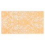 Alfombra de exterior PP naranja y blanco 190x290 cm de vidaXL, Protectores para exterior - Ref: Foro24-310463, Precio: 60,85 ...