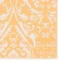 Orange-weißer PP-Außenteppich 190x290 cm von vidaXL, Outdoor-Protektoren - Ref: Foro24-310463, Preis: 61,01 €, Rabatt: %